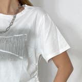 ロゴサイドドロストブリーチTシャツ | non-hedge | 詳細画像14