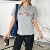 グレー | カラーロゴTシャツ | non-hedge