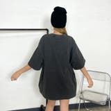 スプレーロゴビッグチュニック | non-hedge | 詳細画像5