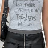 アンサンブル風ロゴタンクトップ | non-hedge  | 詳細画像9 