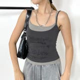 アンサンブル風ロゴタンクトップ | non-hedge  | 詳細画像19 