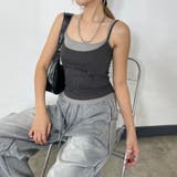 アンサンブル風ロゴタンクトップ | non-hedge  | 詳細画像20 