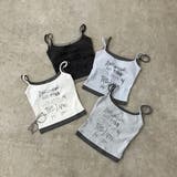 アンサンブル風ロゴタンクトップ | non-hedge  | 詳細画像21 