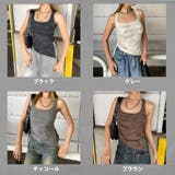 ストーンロゴサイドドロストタンクトップ | non-hedge | 詳細画像29