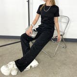 ブラック | ストーンTEE・パンツセットアップ | non-hedge