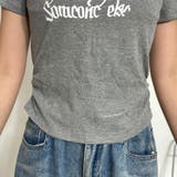 ロゴアンサンブル風サイドドロストTシャツ | non-hedge | 詳細画像19