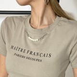 アクセ付きサイドドロストTシャツ | non-hedge | 詳細画像6