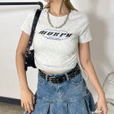 オートミール | カラーサークルロゴドロストTシャツ | non-hedge