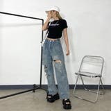 カラーサークルロゴドロストTシャツ | non-hedge | 詳細画像2