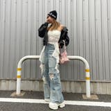 ダメージレースデニムワイドパンツ | non-hedge | 詳細画像3