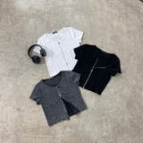 リブZIPショートトップス | non-hedge | 詳細画像21