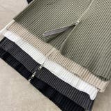 ZIPオフショルリブニットトップス | non-hedge  | 詳細画像24 