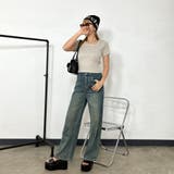 スクエアリブニットT | non-hedge  | 詳細画像1 