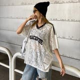 レースロゴビッグトップス | non-hedge | 詳細画像3