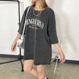ブラック | ロゴビッグTシャツ | non-hedge