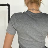 ロゴ刺繍ムラリブTシャツ | non-hedge | 詳細画像20