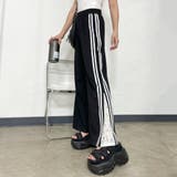 カットラインレース切替ワイドパンツ | non-hedge | 詳細画像17