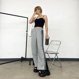 カットラインレース切替ワイドパンツ | non-hedge | 詳細画像31