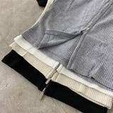 WZIPプレートリブトップス | non-hedge | 詳細画像34
