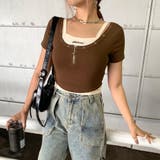 アンサンブルZIPショートトップス | non-hedge | 詳細画像1