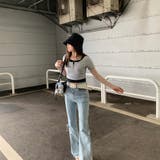 アンサンブルZIPショートトップス | non-hedge | 詳細画像16
