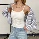 オフホワイト | リブキャミソール | non-hedge 