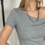 Tシャツ・チェックレイヤード付きワイドパンツセットアップ | non-hedge | 詳細画像9