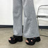 Tシャツ・チェックレイヤード付きワイドパンツセットアップ | non-hedge | 詳細画像17