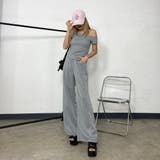 Tシャツ・チェックレイヤード付きワイドパンツセットアップ | non-hedge | 詳細画像20