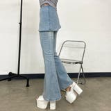 アンサンブルデニムフレアパンツ | non-hedge | 詳細画像12