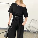 オフショルプルオーバー・ワイドパンツセットアップ | non-hedge | 詳細画像10