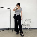 オフショルプルオーバー・ワイドパンツセットアップ | non-hedge | 詳細画像11