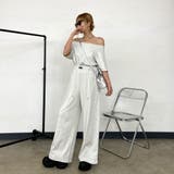 オフショルプルオーバー・ワイドパンツセットアップ | non-hedge | 詳細画像12
