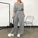 オフショルプルオーバー・ワイドパンツセットアップ | non-hedge | 詳細画像22