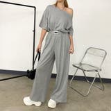 オフショルプルオーバー・ワイドパンツセットアップ | non-hedge | 詳細画像24