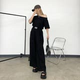 オフショルプルオーバー・ワイドパンツセットアップ | non-hedge | 詳細画像3