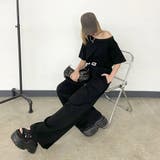 オフショルプルオーバー・ワイドパンツセットアップ | non-hedge | 詳細画像4