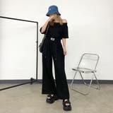 オフショルプルオーバー・ワイドパンツセットアップ | non-hedge | 詳細画像5