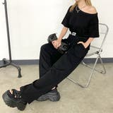 オフショルプルオーバー・ワイドパンツセットアップ | non-hedge | 詳細画像8