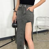 デニムスリットロングスカート | non-hedge | 詳細画像14