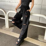 裏毛ダメージワイドパンツ | non-hedge | 詳細画像22