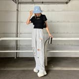 裏毛ダメージワイドパンツ | non-hedge | 詳細画像25