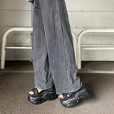 リベット付きブリーチカットワイドパンツ | non-hedge | 詳細画像31