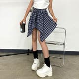 チェックイレヘムスカート | non-hedge | 詳細画像16