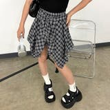 チェックイレヘムスカート | non-hedge | 詳細画像23