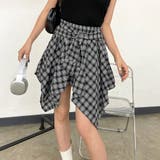 チェックイレヘムスカート | non-hedge | 詳細画像24