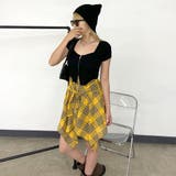 チェックイレヘムスカート | non-hedge | 詳細画像3