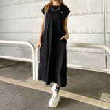 ロゴ刺繍Tワンピース | non-hedge  | 詳細画像8 