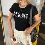 レースアップ切替ロゴトップス | non-hedge | 詳細画像1