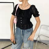 シフォンスクエアトップス | non-hedge | 詳細画像5